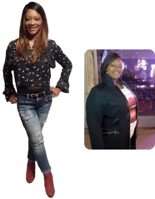 Nina Before and After Weight Loss Photo